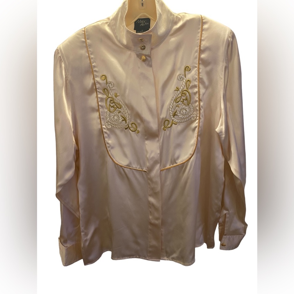 Marc Allan silk blouse